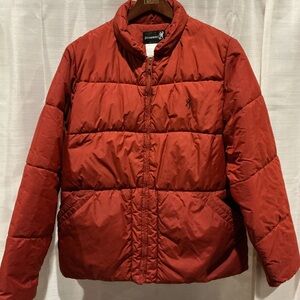 Browning Burnt Orange Puffer Jacket